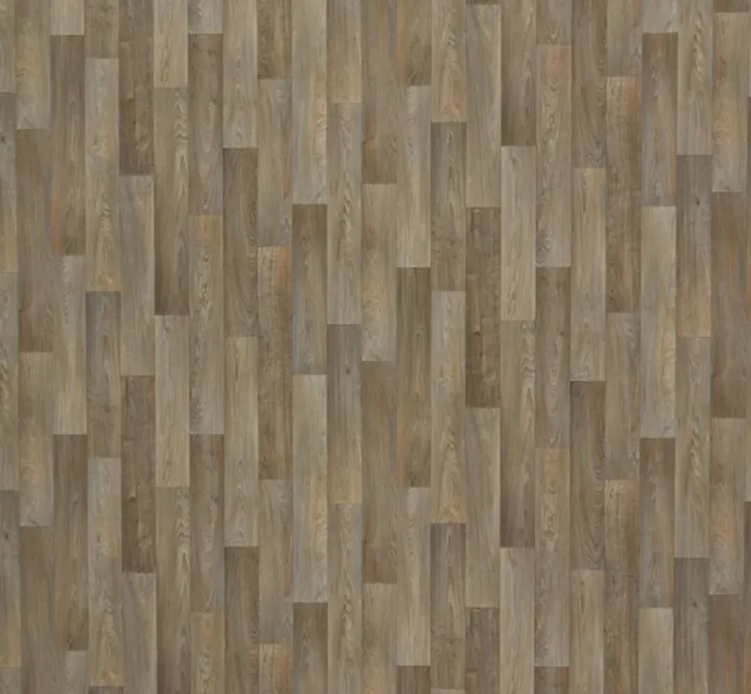 Greyed Oak Wood 10 MIL x 12 ft. Wide x Cut to Length Waterproof Vinyl Sheet Flooring - image 4