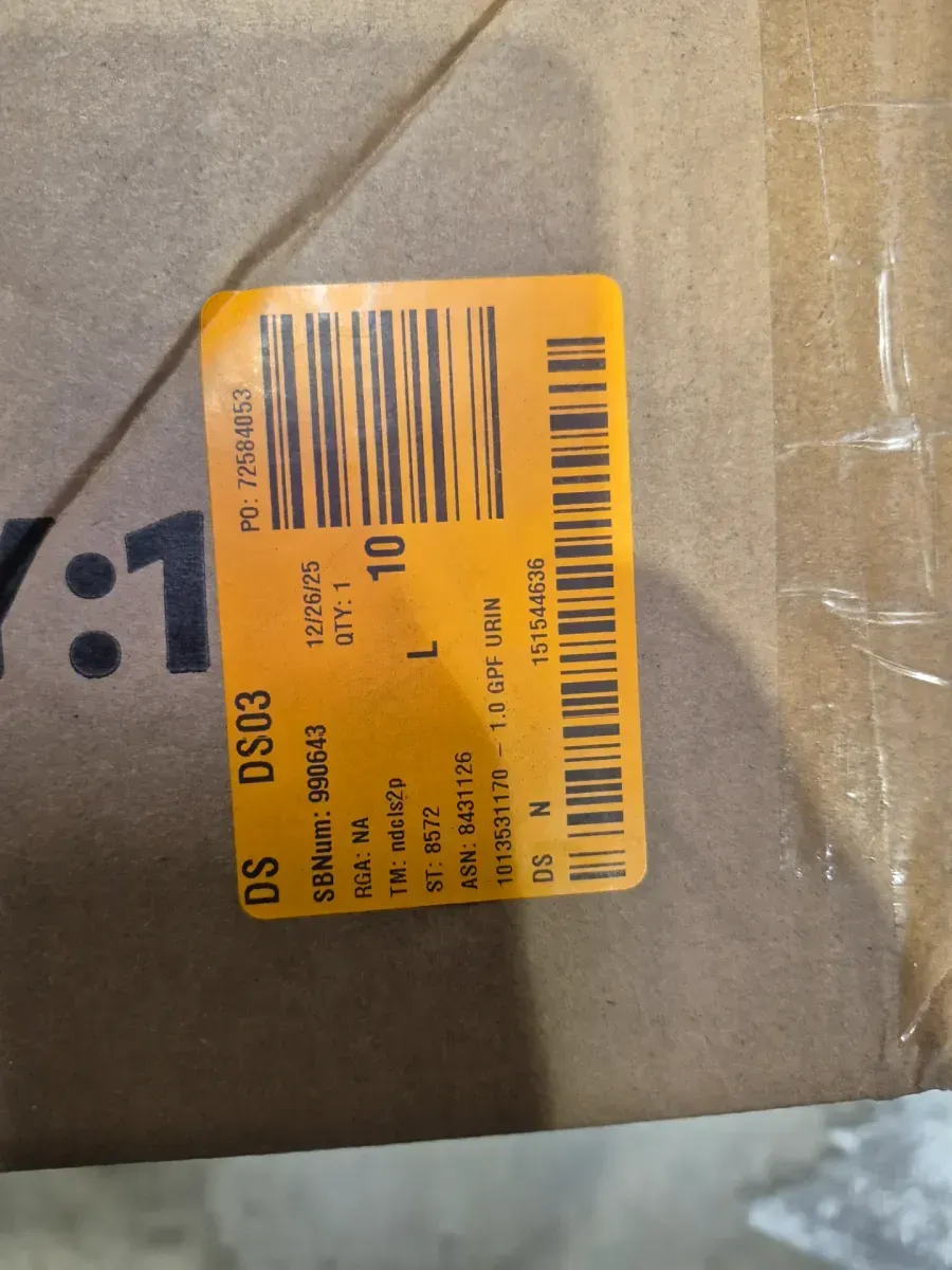 1. 0 GPF Urinal with Siphon Jet Flush Action and Ultima Manual 1.0 GPF Flush Valve Combo - image 4