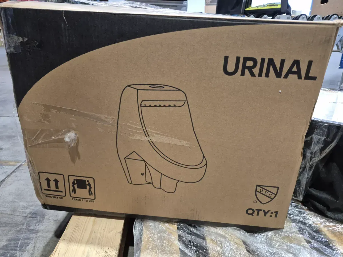 1. 0 GPF Urinal with Siphon Jet Flush Action and Ultima Manual 1.0 GPF Flush Valve Combo - image 5