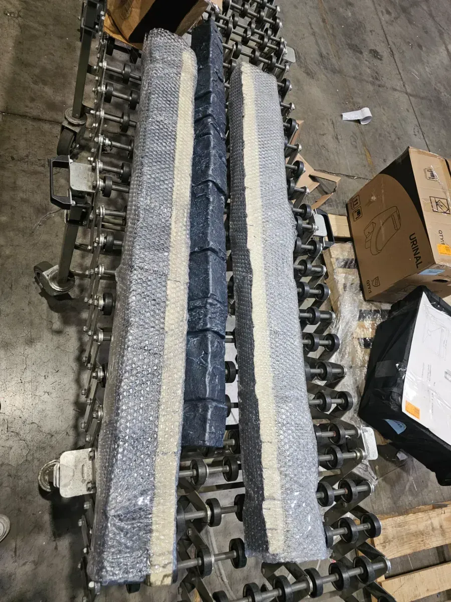 3 in. x 3 in. Dark River Composite Universal Outside Corner for StoneWall Faux Stone Siding Panels - image 3