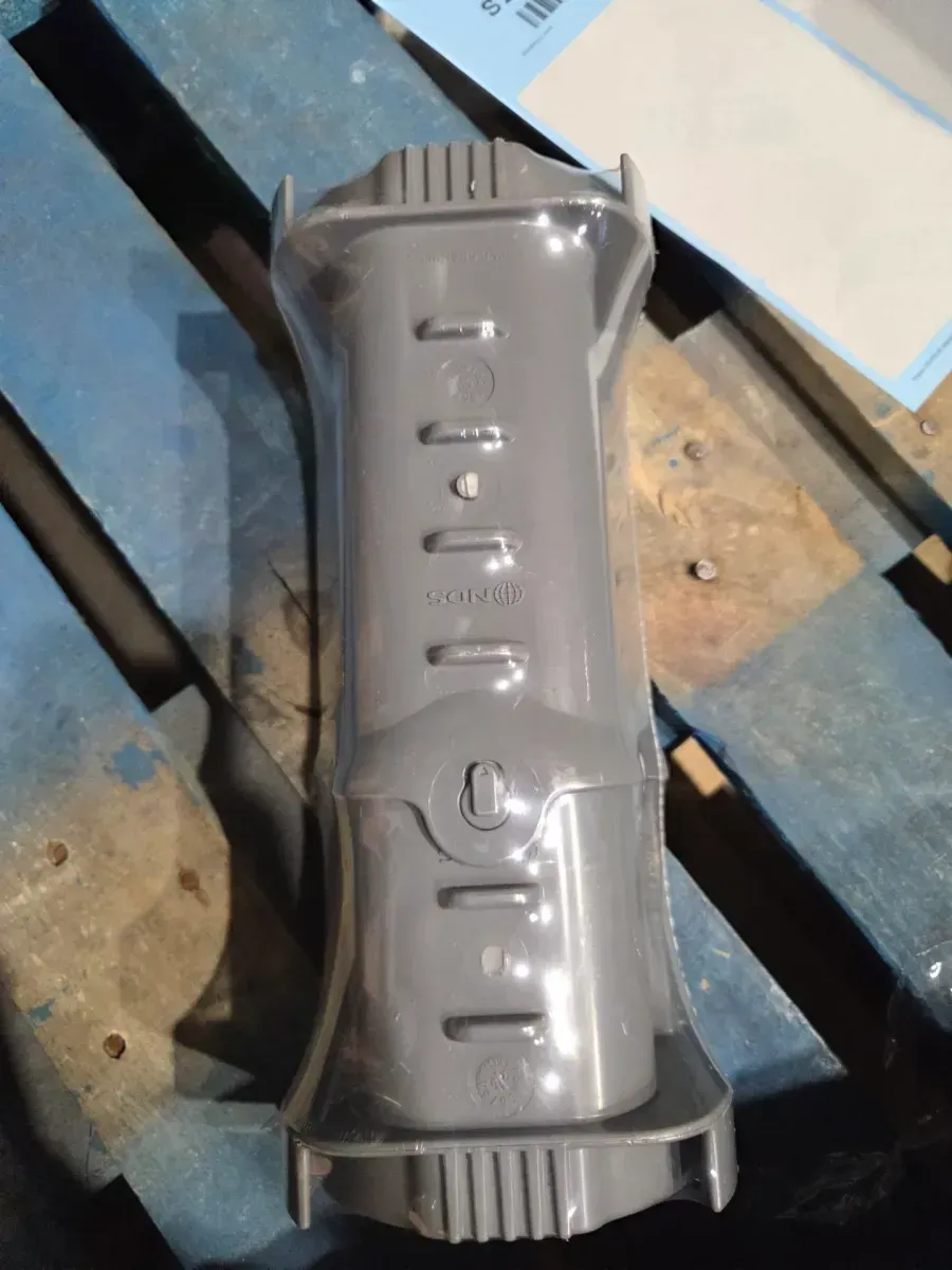 4" Spee-D Contour Channel Drain Kit with Start and End Sections, Two Channel with Gray Grates - image 2