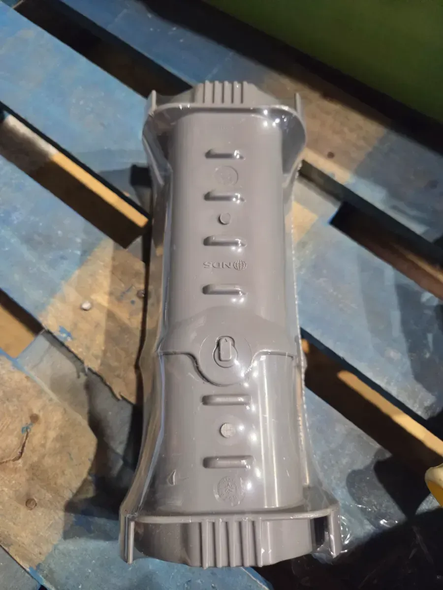 4" Spee-D Contour Channel Drain Kit with Start and End Sections, Two Channel with Gray Grates - image 2