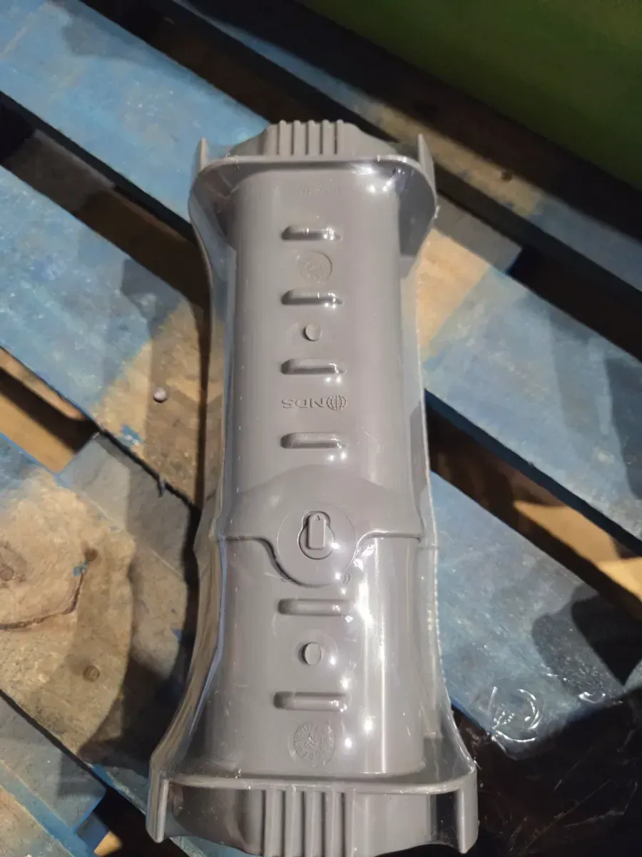 4" Spee-D Contour Channel Drain Kit with Start and End Sections, Two Channel with Gray Grates - image 3