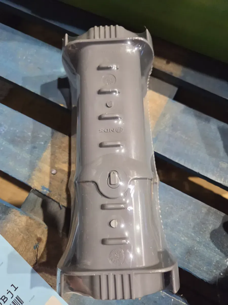 4" Spee-D Contour Channel Drain Kit with Start and End Sections, Two Channel with Gray Grates - image 2