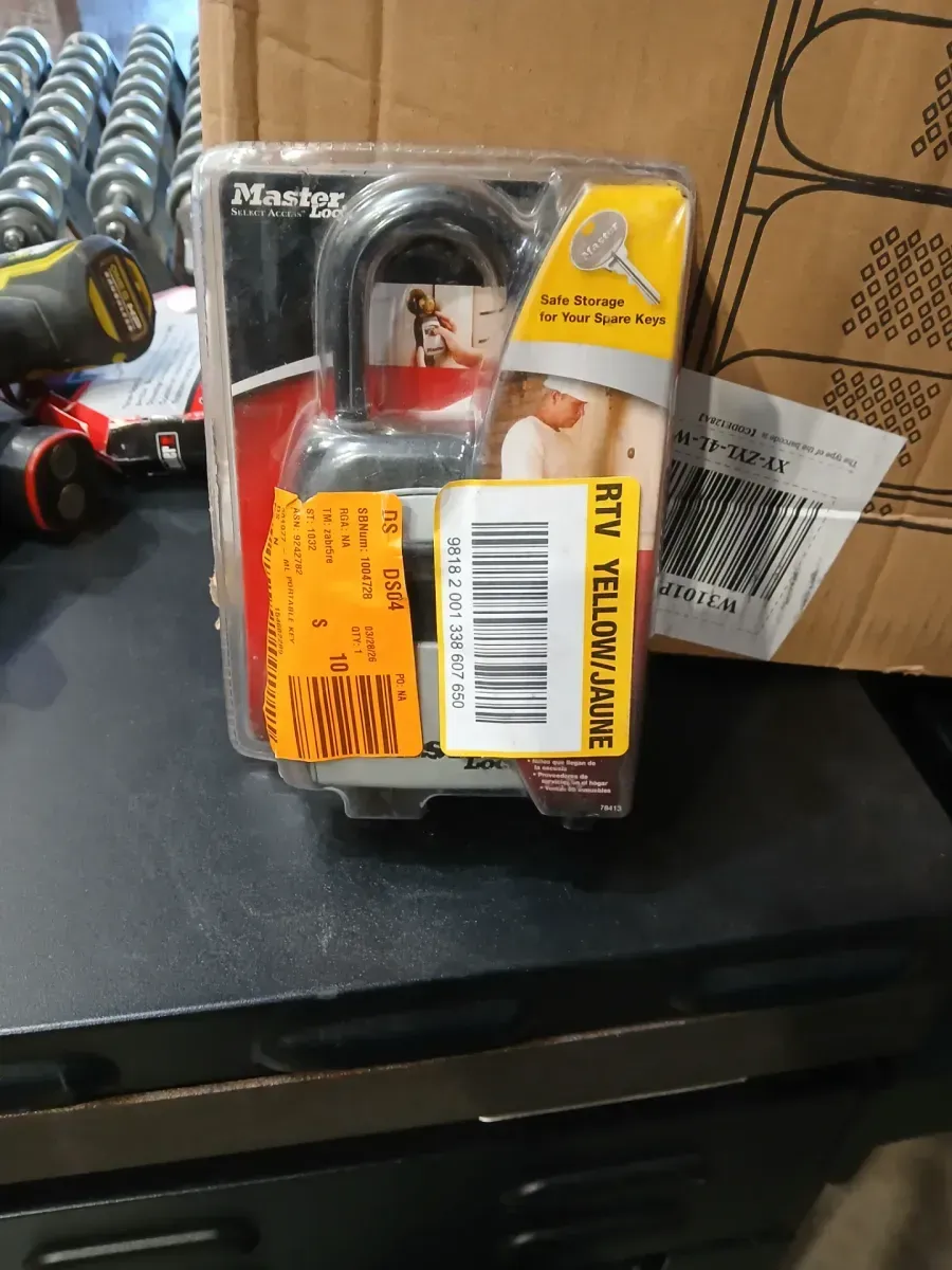 Lock Box, Resettable Combination Dials - image 2