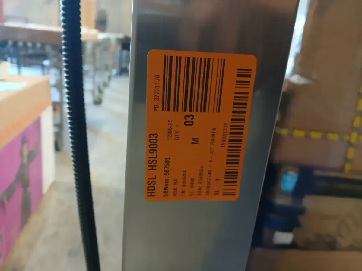 8-Jet Rainfall Shower Panel System with Rainfall Waterfall Shower Head, Shower Wand and LED Light in Black Nickel - image 6