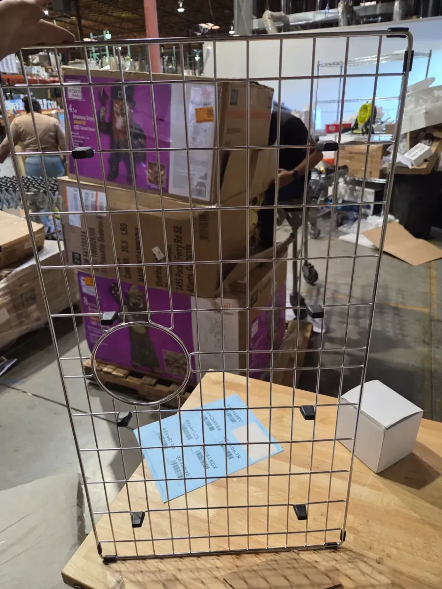 33 in. Drop-In/Undermount Single Bowl 18-Gauge Gunmetal Sliver Stainless Steel Kitchen Sink with Faucet and Bottom Grids - image 2