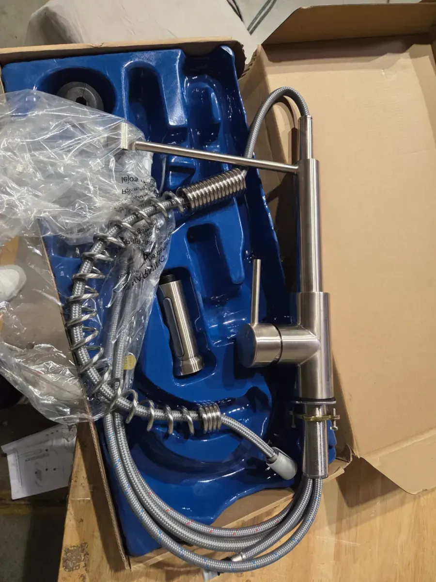 33 in. Drop-In/Undermount Single Bowl 18-Gauge Gunmetal Sliver Stainless Steel Kitchen Sink with Faucet and Bottom Grids - image 5