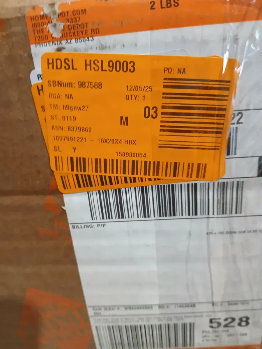 16 in. x 20 in. x 4 in. Honeywell Replacement Pleated Air Filter FPR 9, MERV 11 - image 4