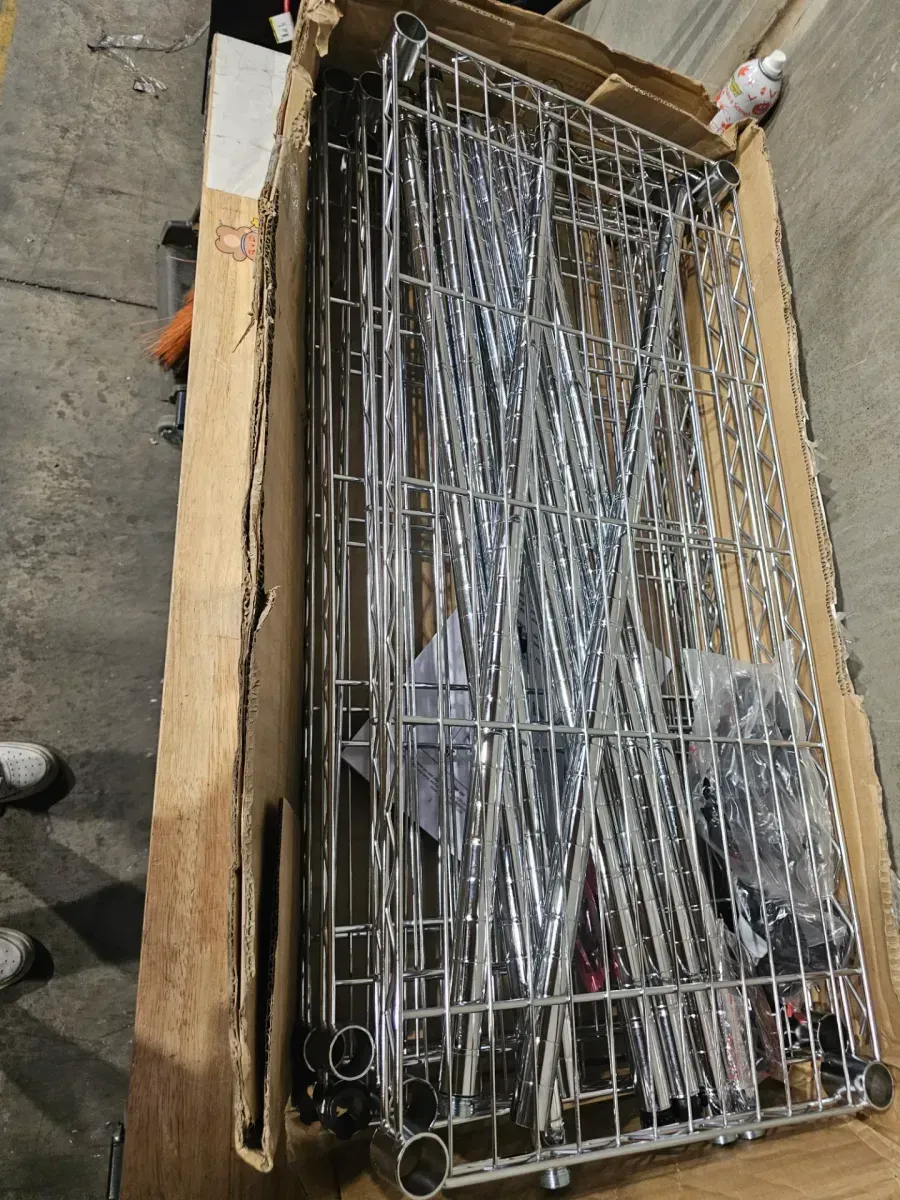 5-Tier Steel Wire Shelving Unit in Chrome (36 in. W x 72 in. H x 16 in. D) - image 3