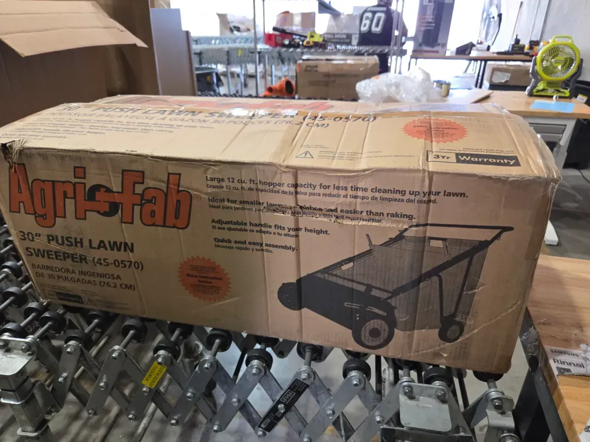 12 cu. ft. Capacity Push Lawn Sweeper - image 3