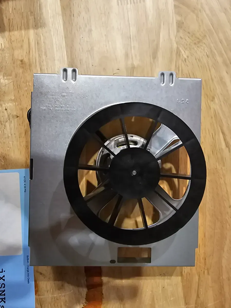 Genuine Replacement Motor Wheel for 696N Ventilation Fan, 50CFM, 4.0 Sones - image 2