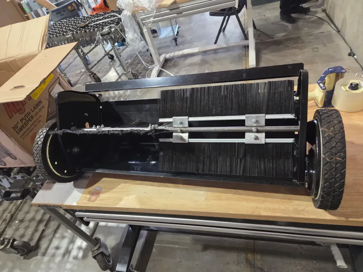 12 cu. ft. Capacity Push Lawn Sweeper - image 4