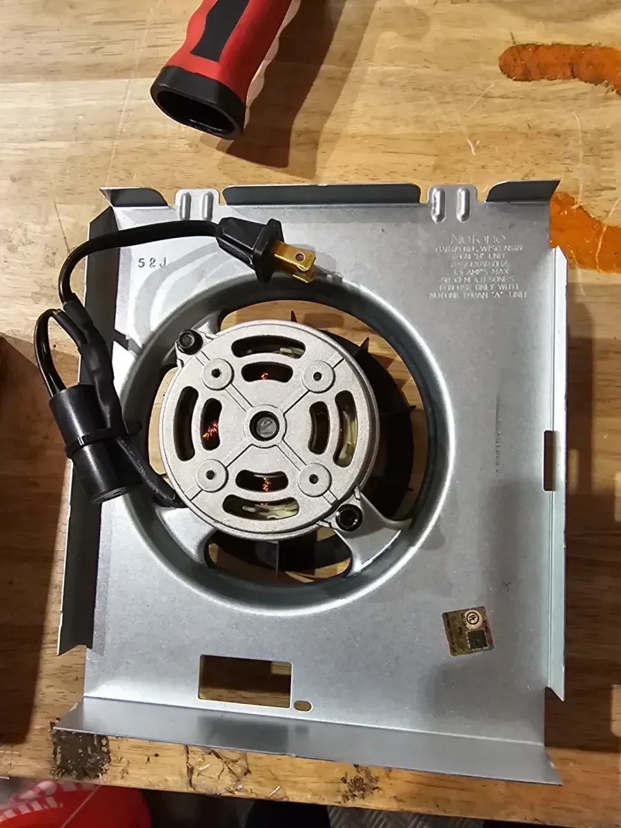 Genuine Replacement Motor Wheel for 696N Ventilation Fan, 50CFM, 4.0 Sones - image 3