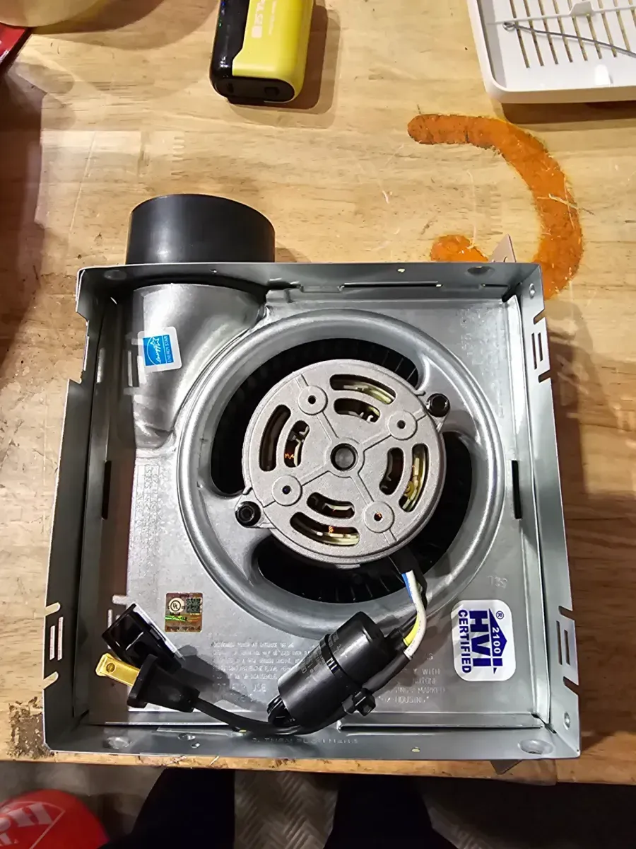 Broan-NuTone 50 CFM Ceiling Bathroom Exhaust Fan with No‑Cut Installation, Quiet Operation - image 2