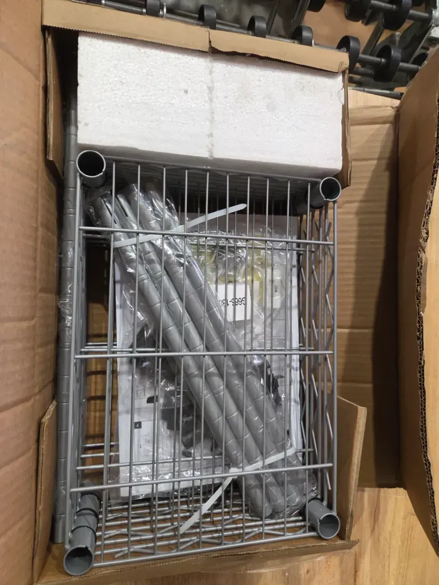 Silver 4-Tier Heavy Duty Steel Freestanding Garage Storage Shelving Unit (9.84 in. W x 31.5 in. H x 13.78 in. D) - image 4