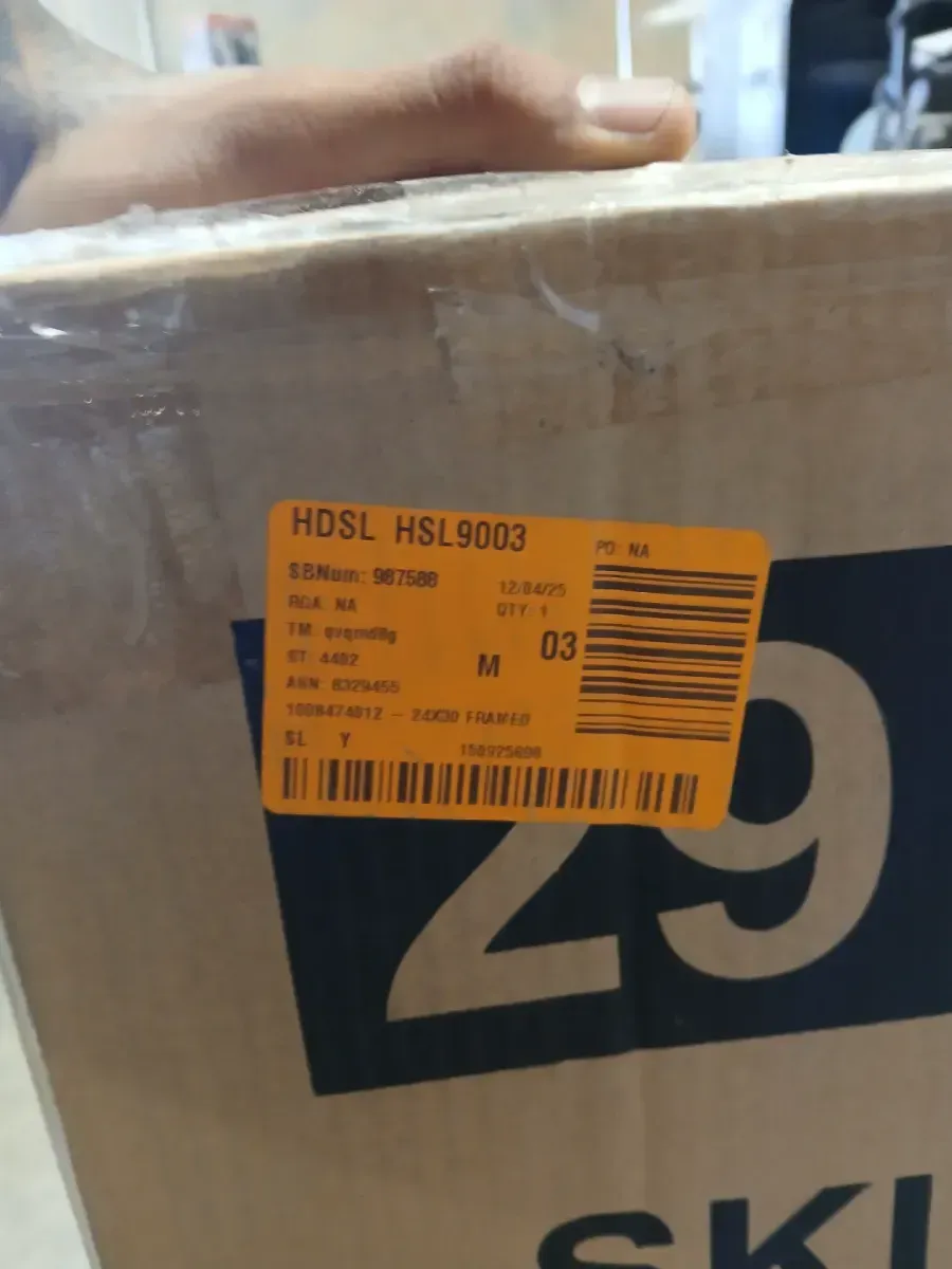 24 in. W x 30 in. H Rectangular Aluminum Framed Wall Bathroom Vanity Mirror in Black (Screws Not Included) - image 4