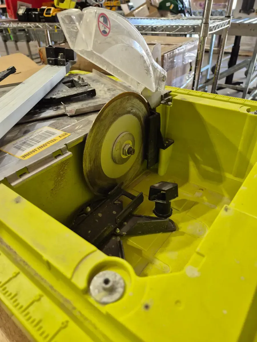 RYOBI 4.8 -Amps 7 in. Blade Corded Tabletop Wet Tile Saw - image 5