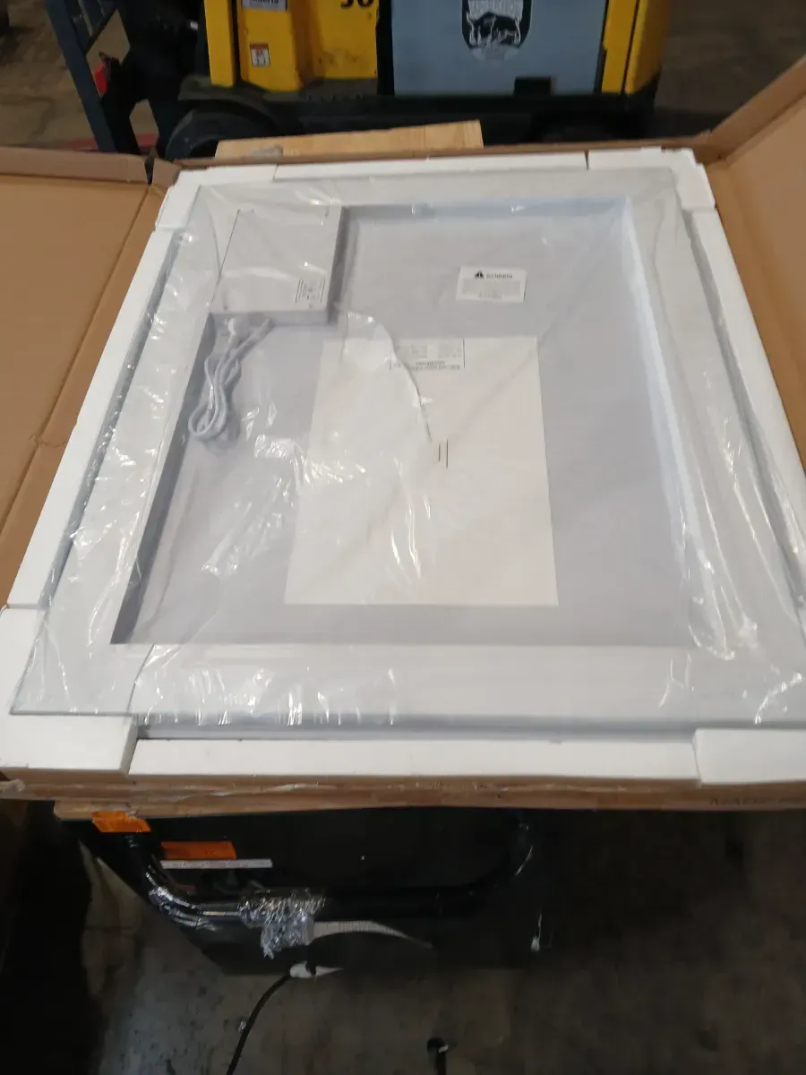 40 in. W x 32 in. H Rectangular Frameless LED Lighted Bathroom Vanity Mirror with Light with Backlit and Anti-Fog - image 3