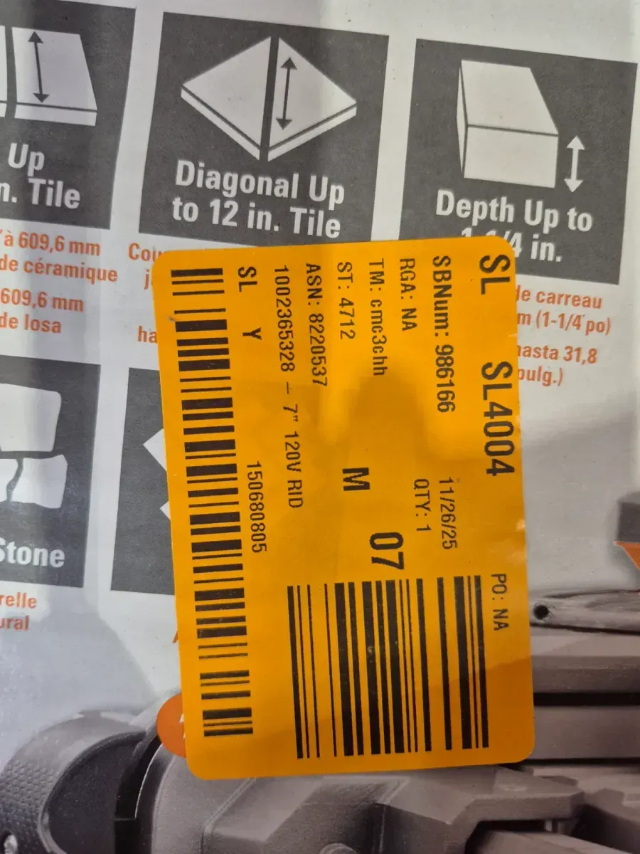 RIDGID 6.5-Amp 7 in. Blade Corded Table Top Wet Tile Saw - image 3