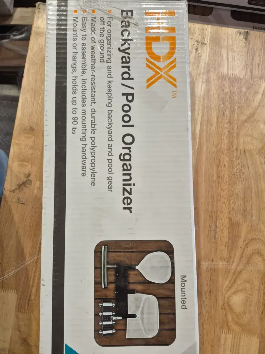 Swimming Pool and Backyard Wall Mounted Hanging Tool Organizer - image 5