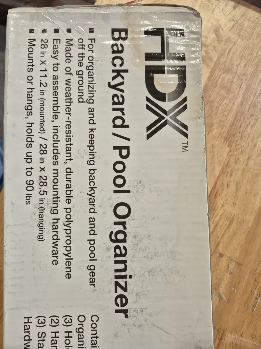 Swimming Pool and Backyard Wall Mounted Hanging Tool Organizer - image 2