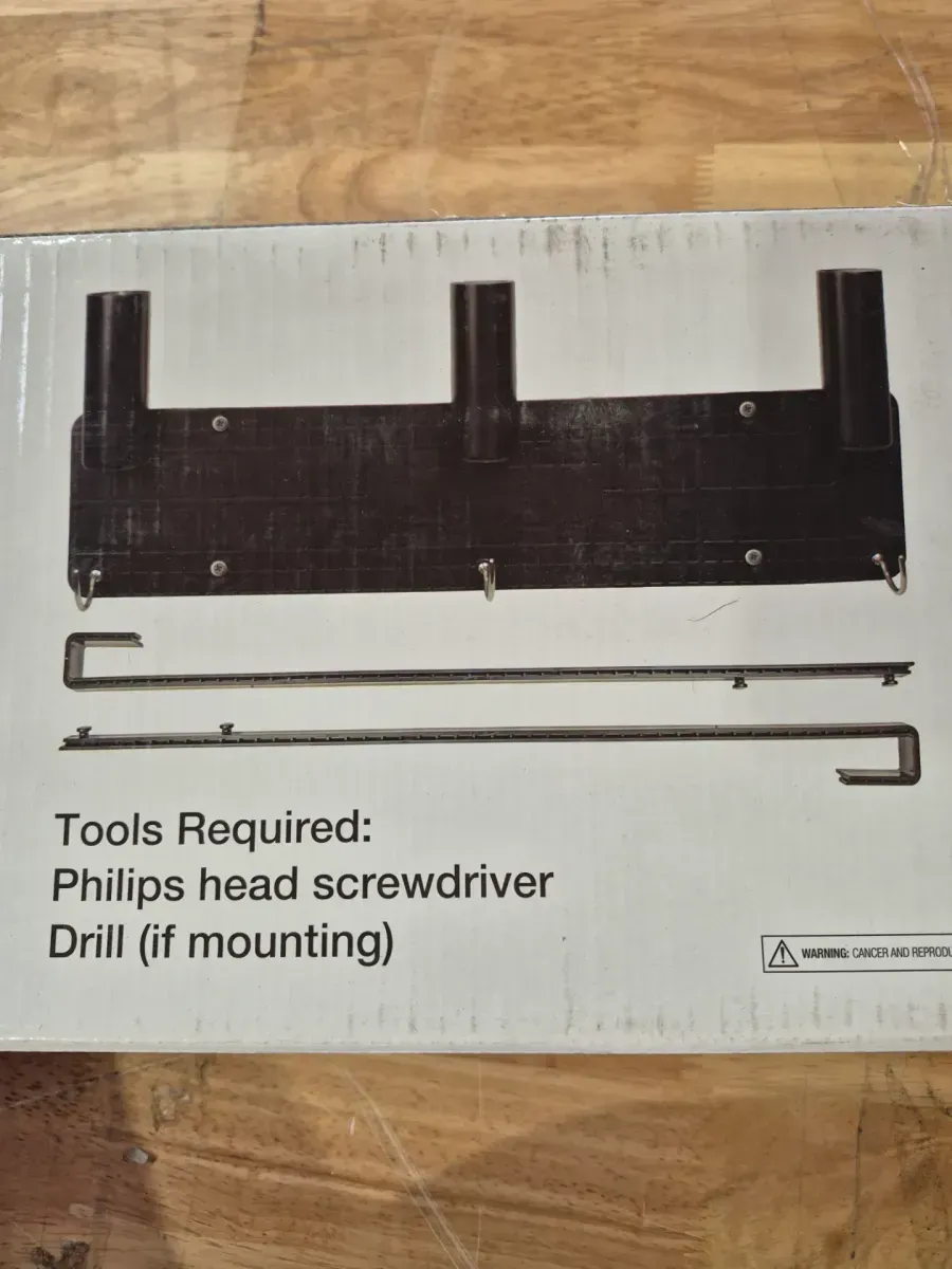 Swimming Pool and Backyard Wall Mounted Hanging Tool Organizer - image 2