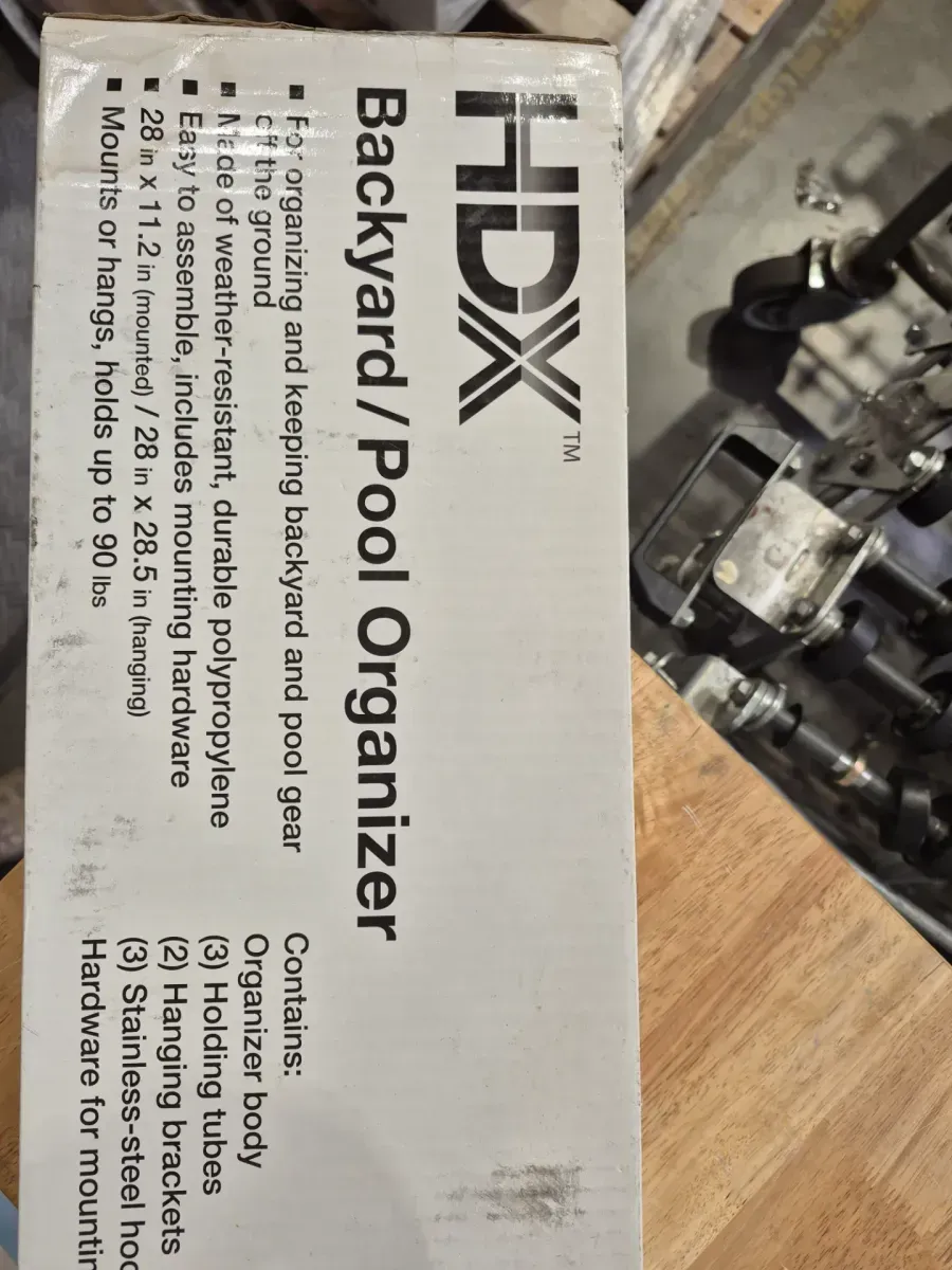 Swimming Pool and Backyard Wall Mounted Hanging Tool Organizer - image 2