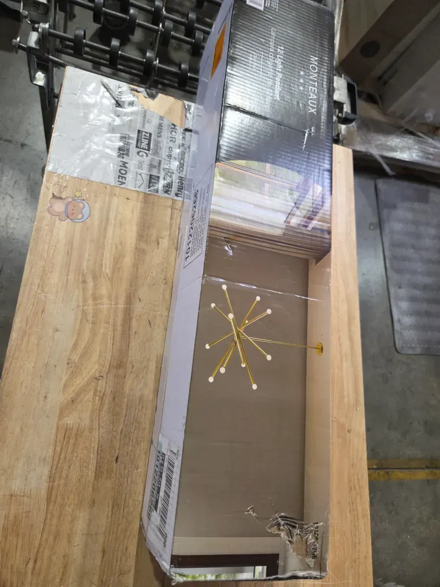 Modern 12-Light Sputnik-Style Chandelier - image 3