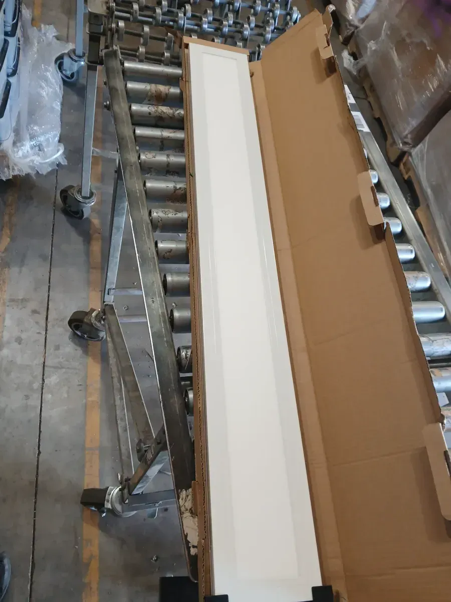 1-Pk 6 in. x 4 ft. 1900 Lumens Dimmable White Integrated LED Flat Panel Ceiling Flush Mount Fixture with Adjustable 5CCT - image 3