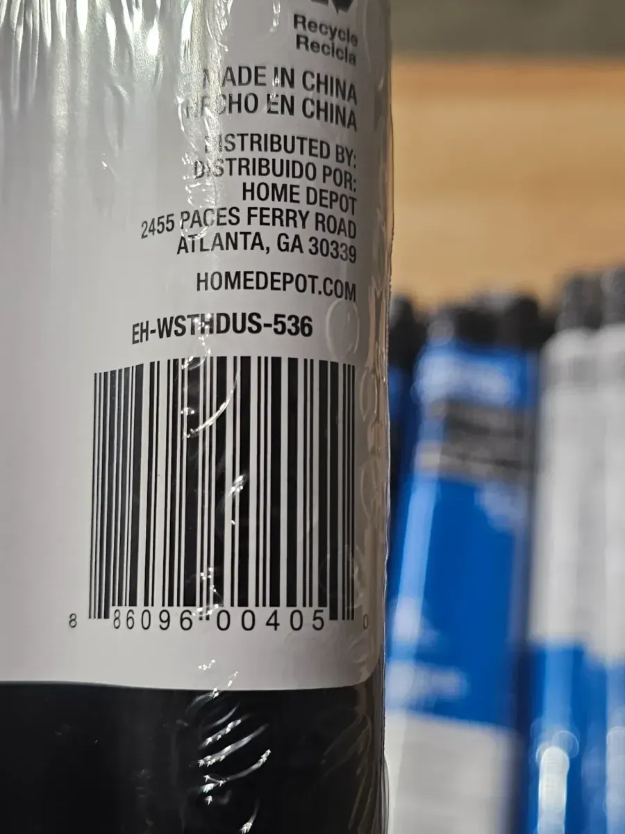 18 in. - 30 in. Adjustable Closet Rod-Matte Black - image 3