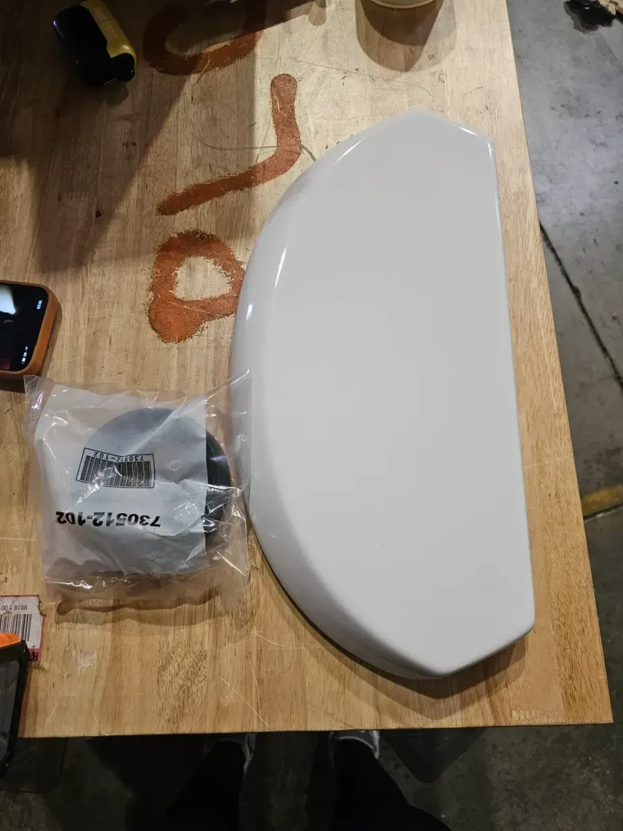 American Standard Cadet 3 Toilet Tank in White (Colony3 1.28 GPF Single Flush Toilet Tank Only with Pressure Assisted Flushing Technology in White) - image 6