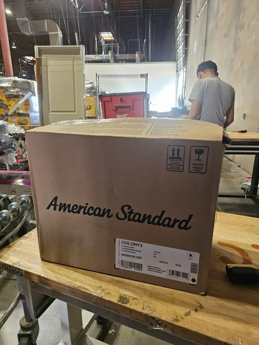 American Standard Cadet 3 Toilet Tank in White (Colony3 1.28 GPF Single Flush Toilet Tank Only with Pressure Assisted Flushing Technology in White) - image 8