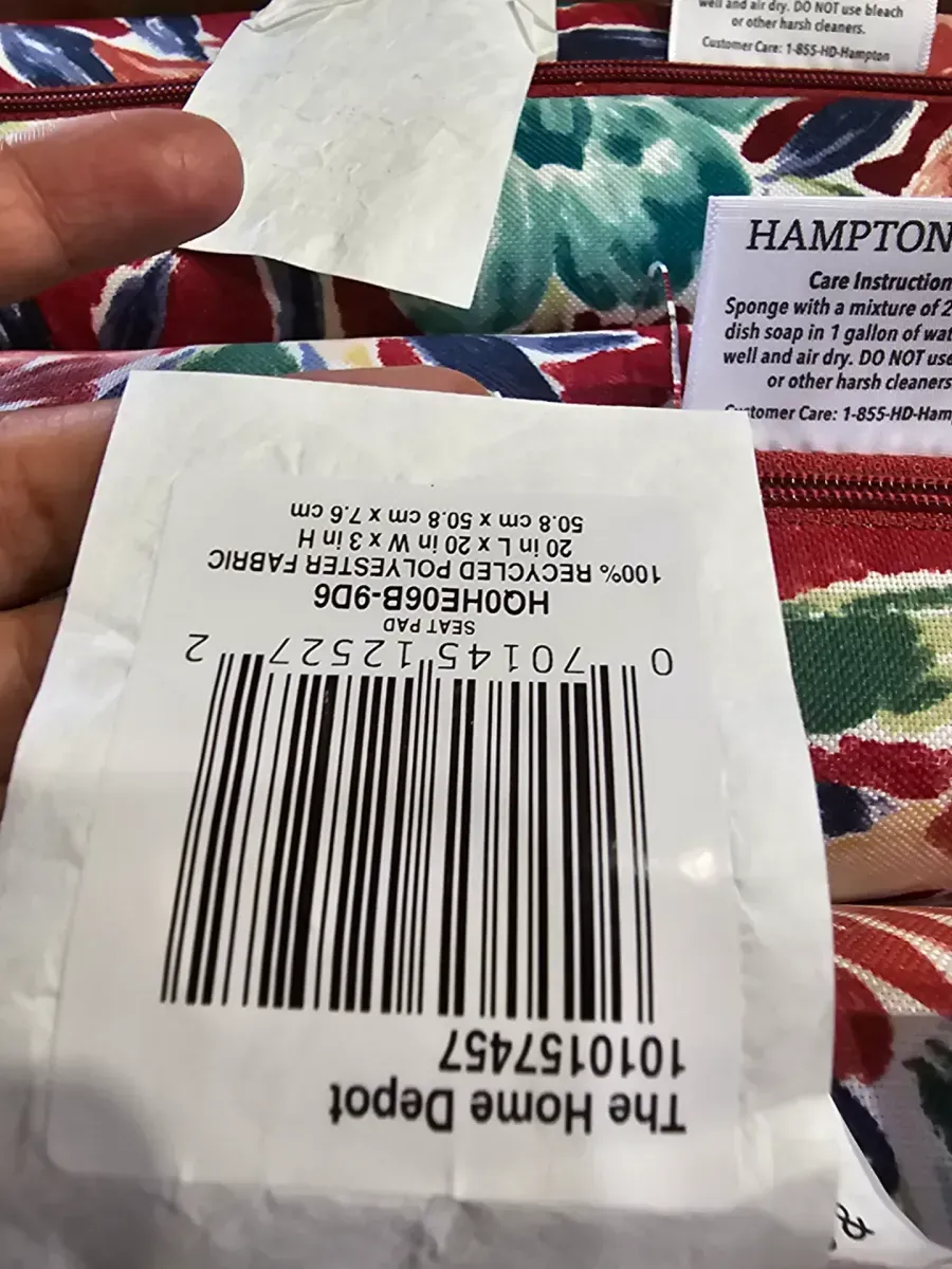 Arden Selections Leala Texture Outdoor Dining Chair Cushion (20 in. W x 20 in. D Universal Outdoor Seat Pad in Chili Floral) - image 6