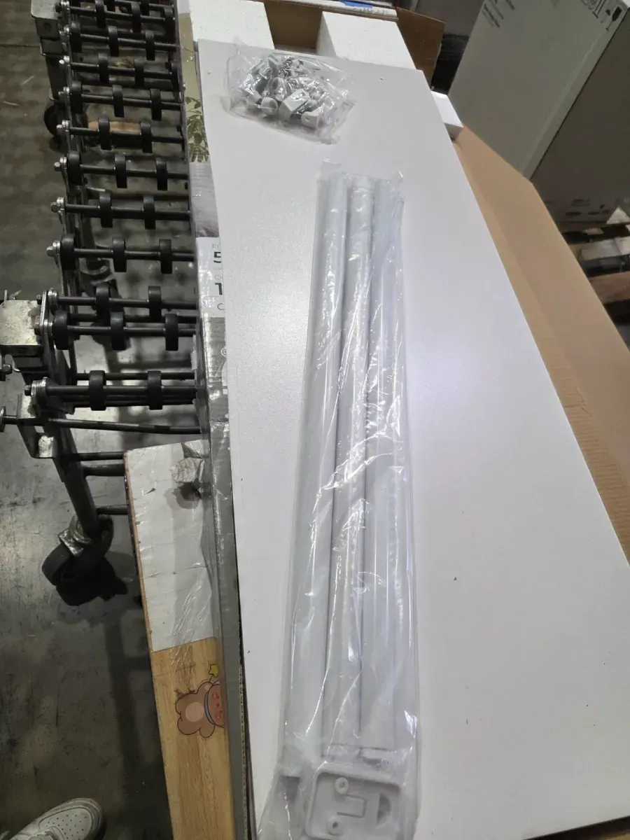 White Modular Closet Organizer System with Shelves and Hanging Rods - image 4