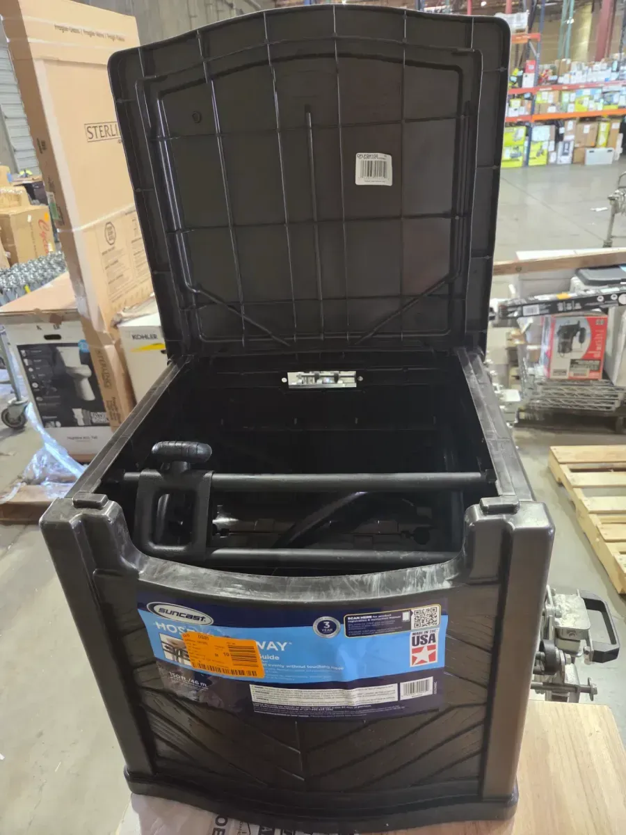 Garden Watering Essentials Kit with Hose Reel, Gorilla Hose, and Accessories - image 3