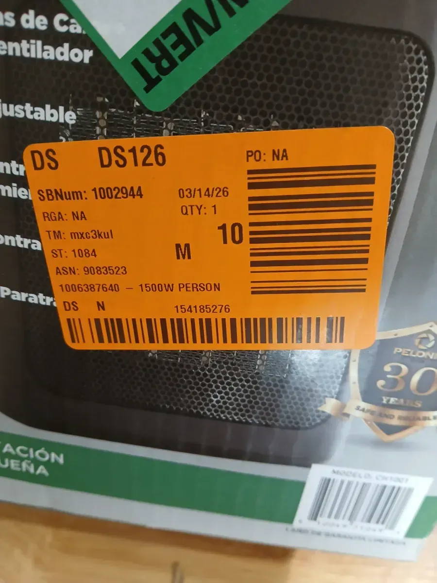 Pelonis Electric Heater Set: Portable Ceramic & Tower Space Heaters (1500-Watt 23 in. Digital Tower Ceramic Heater and 9 in. Personal Space Heater Combo) - image 7