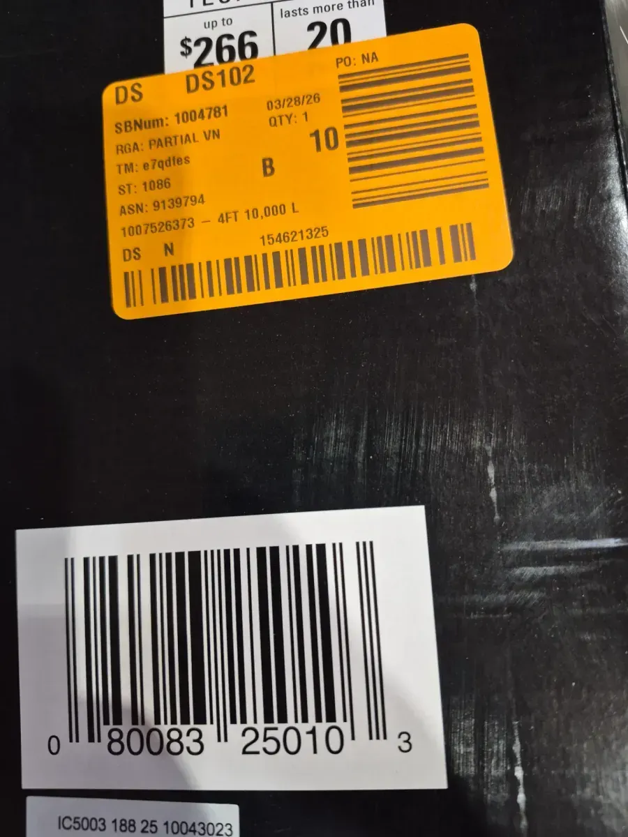 SHP 46 in. 128-Watt Equivalent, 10000-Lumens Integrated LED, White Shop Light, 4000K CCT - image 4