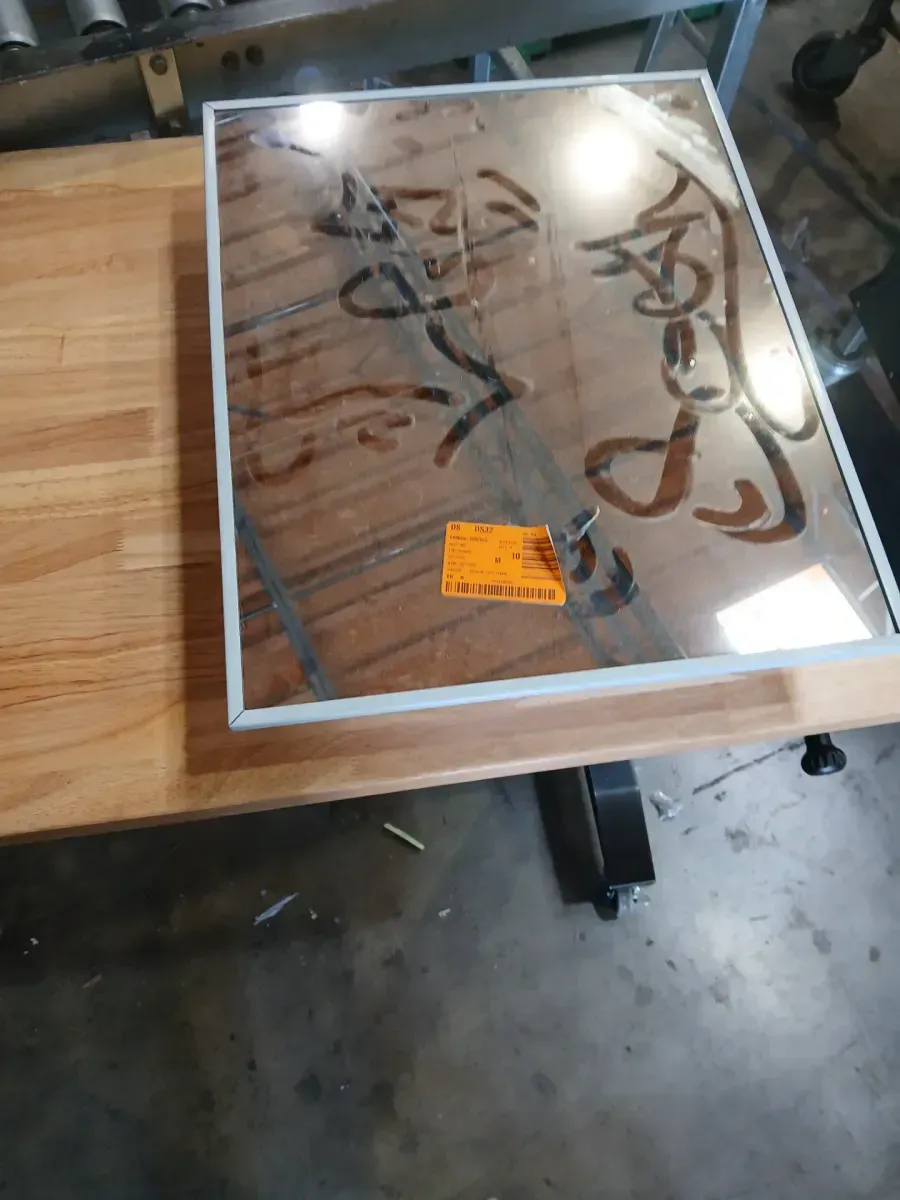 Framed Rectangular Bathroom Vanity Mirror with Polished Chrome Finish - image 2