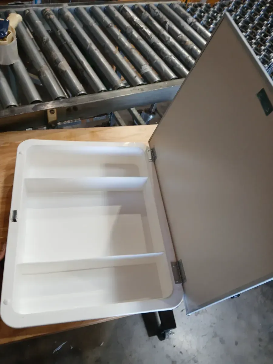 Framed Rectangular Bathroom Vanity Mirror with Polished Chrome Finish - image 3