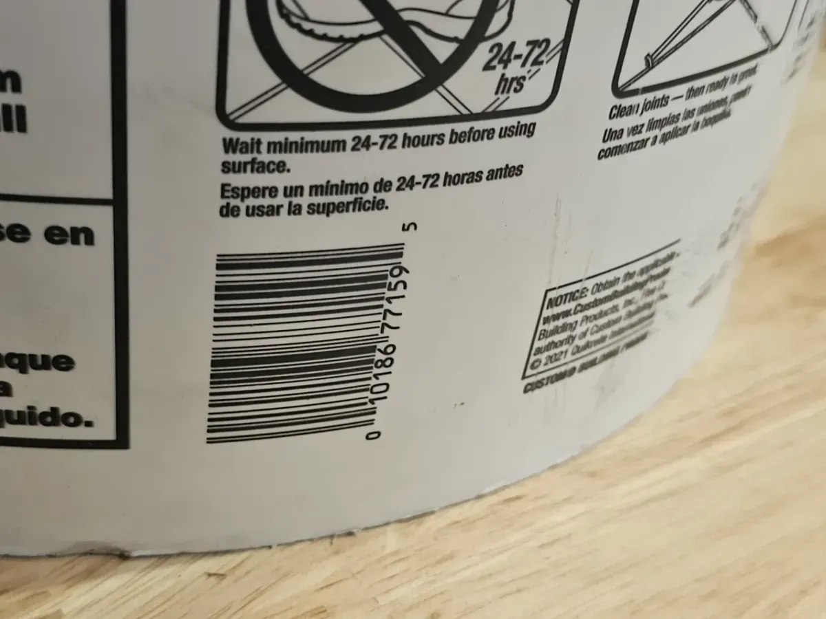 SimpleSet 3 1/2 Gal. White Premixed Thinset Mortar - image 3