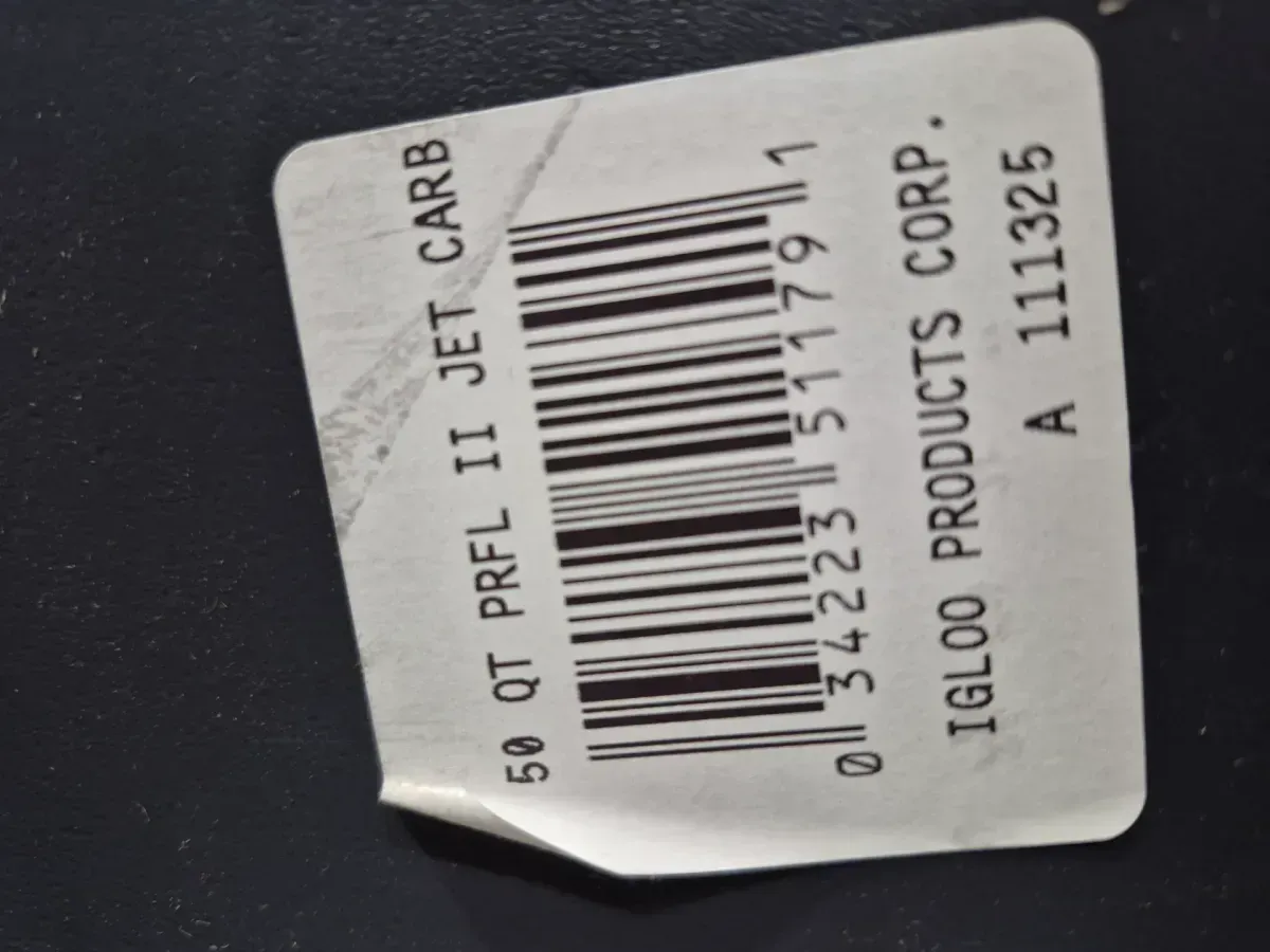 Igloo Hard Shell Cooler, Charcoal and White (Profile II 50 qt. Chest Cooler-Jet Carbon Gray) - image 4