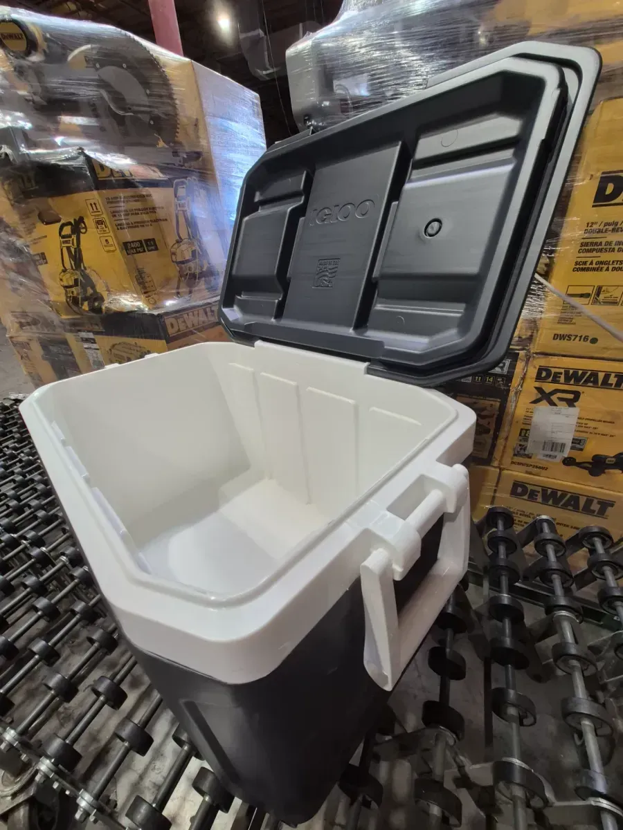 Igloo Hard Shell Cooler, Charcoal and White (Profile II 50 qt. Chest Cooler-Jet Carbon Gray) - image 5