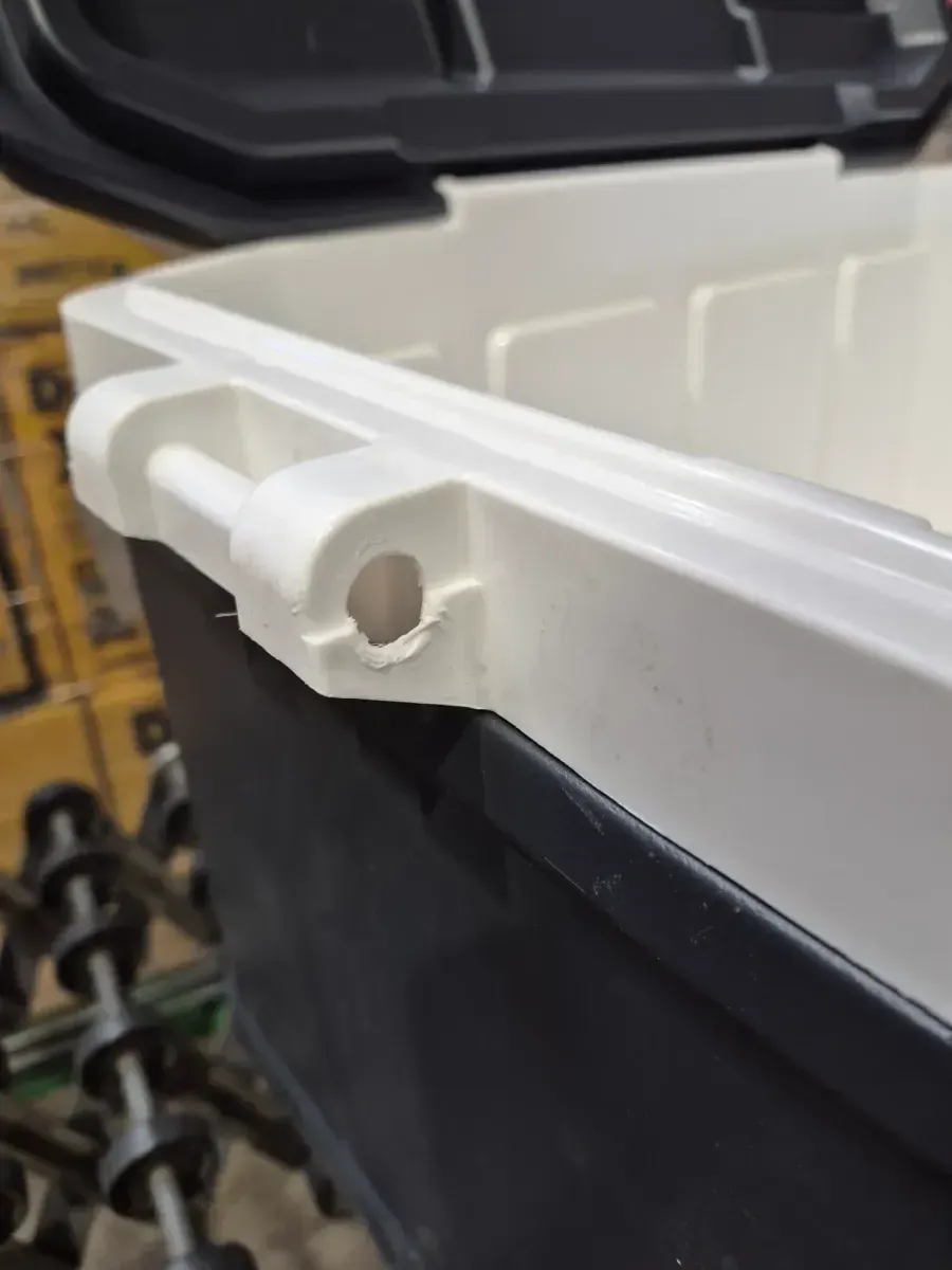 Igloo Hard Shell Cooler, Charcoal and White (Profile II 50 qt. Chest Cooler-Jet Carbon Gray) - image 6