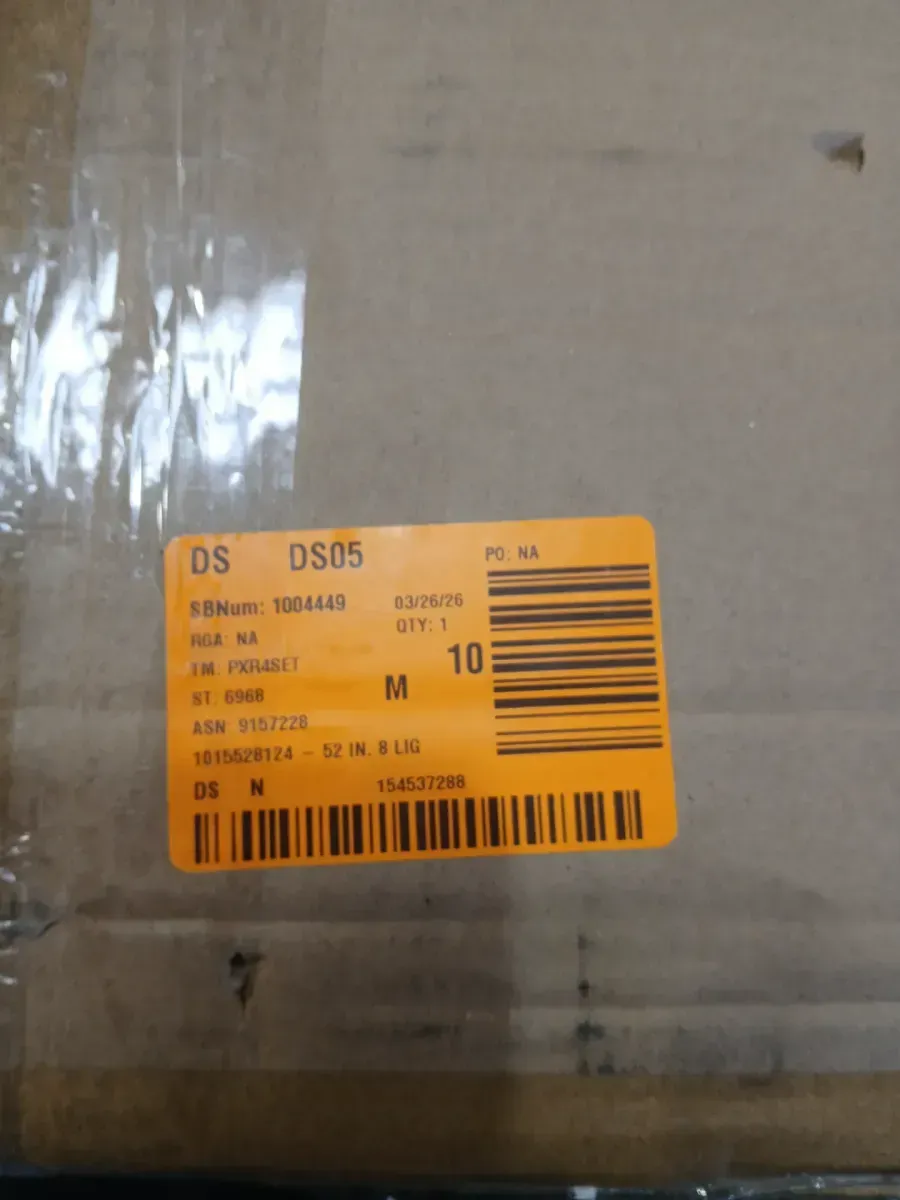 52 in. 8 Light Chrome Dimmable Vanity Light with White Glass Shade for Bedroom Bathroom Dressing Room, No Bulbs Included - image 4