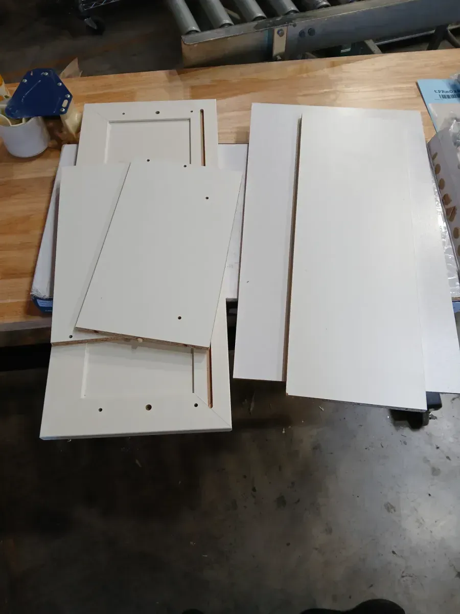 Style+ 10 in. H x 25 in. W White Shaker Drawer Kit for 25 in. W Style+ Tower - image 3