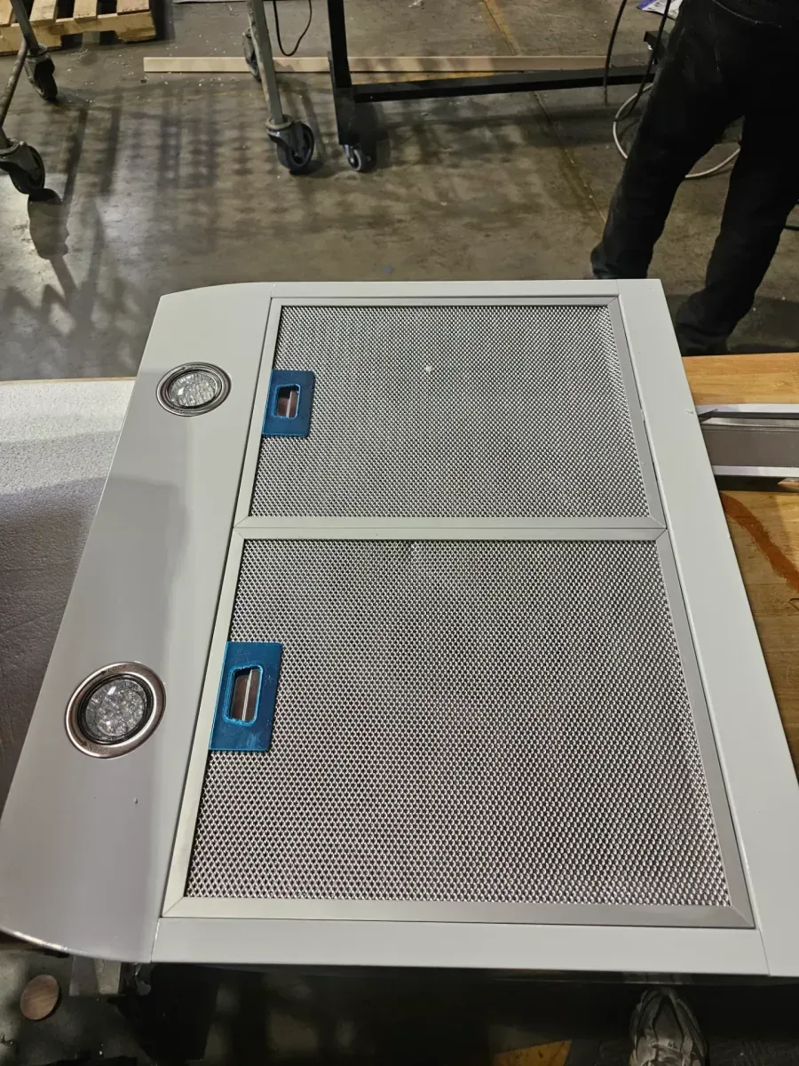 Cyclone Under-Cabinet Range Hood - White (Classic 24 in. 300 CFM Undermount Range Hood with LED Light in White) - image 5