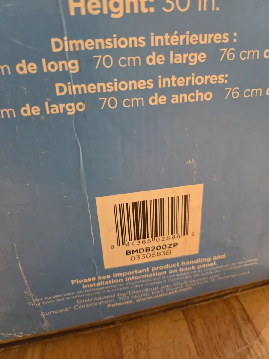 Suncast Large Outdoor Storage Deck Box - Gray - image 3