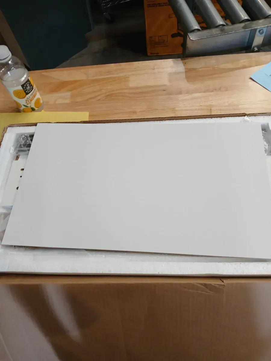 White Shaker-Style Pull-Out Drawer with Metal Handle (Style+ 5 in. x 25 in. White Shaker Drawer Kit for 25 in. W Style+ Tower) - image 4