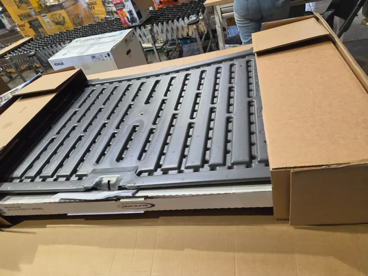 Suncast Large Outdoor Storage Deck Box - Gray - image 4